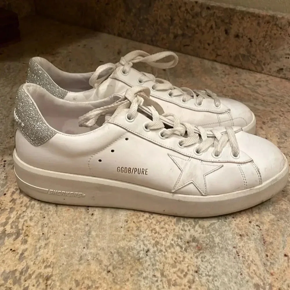 Golden Goose woman’s size 10 sneakers - Picture 7 of 14